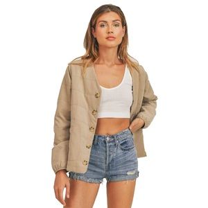 SAGE THE LABEL AURELIA LIGHT PUFFER QUILTED JACKET